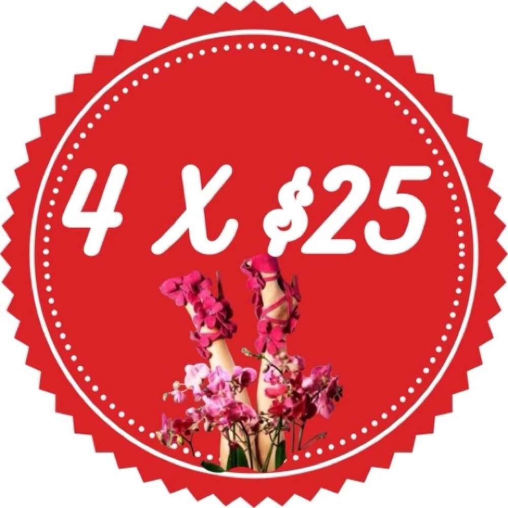 🔴🔴4 for $25 SALE 🔴🔴